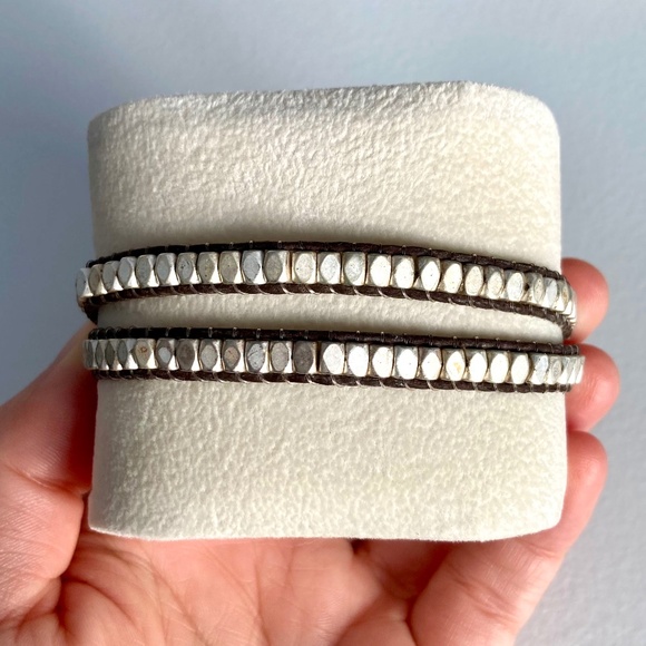 Stella & Dot Nugget Wrap Bracelet - Picture 1 of 5